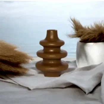 Boğumlu Bohem Vazo - Ilga